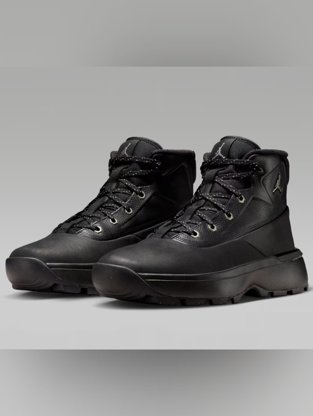 Nike Jordan City Boots Men's Black High-Top Outdoor Sneakers